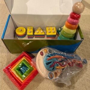 🆕Colorful Stacking and Sorting Toy Set Montessori